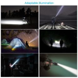 New water proof 1000 lumen usb rechargable LED T6 Super bright tactical flashlight 1 yr warranty