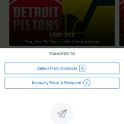 Pistons Tickets 