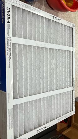 Filtrete 20x25x4 Air Filter
