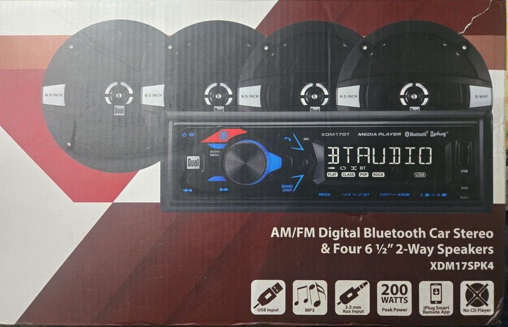 4 DUAL 2 Way 6" Speakers