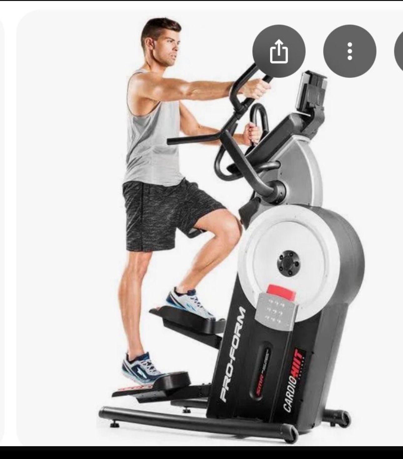 Elíptica Proform CARDIO HIIT TRAINER Stair Stepper