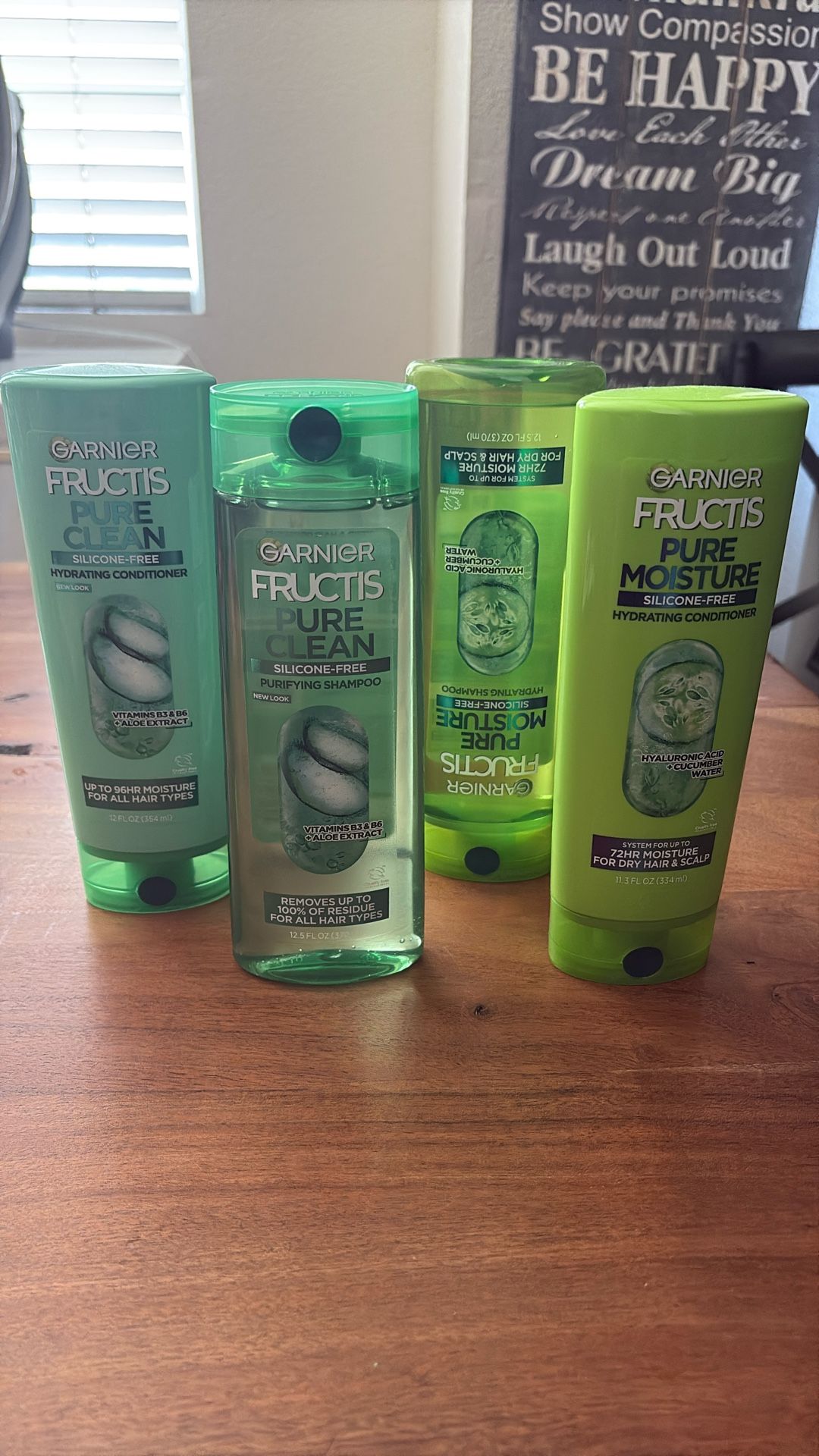 Garnier fructis Shampoo & conditioner 