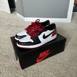 Jordan 1 Low Og Black Toe 