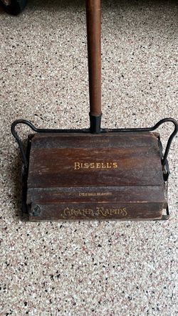 Antique carpet sweeper