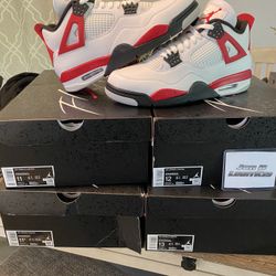Jordan 4 Red Cement Sz 11 11.5 12 13