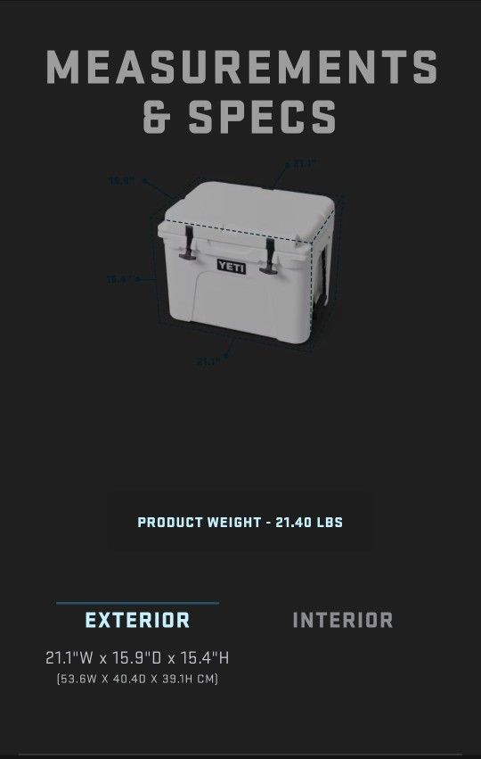 YETI COOLER NEW