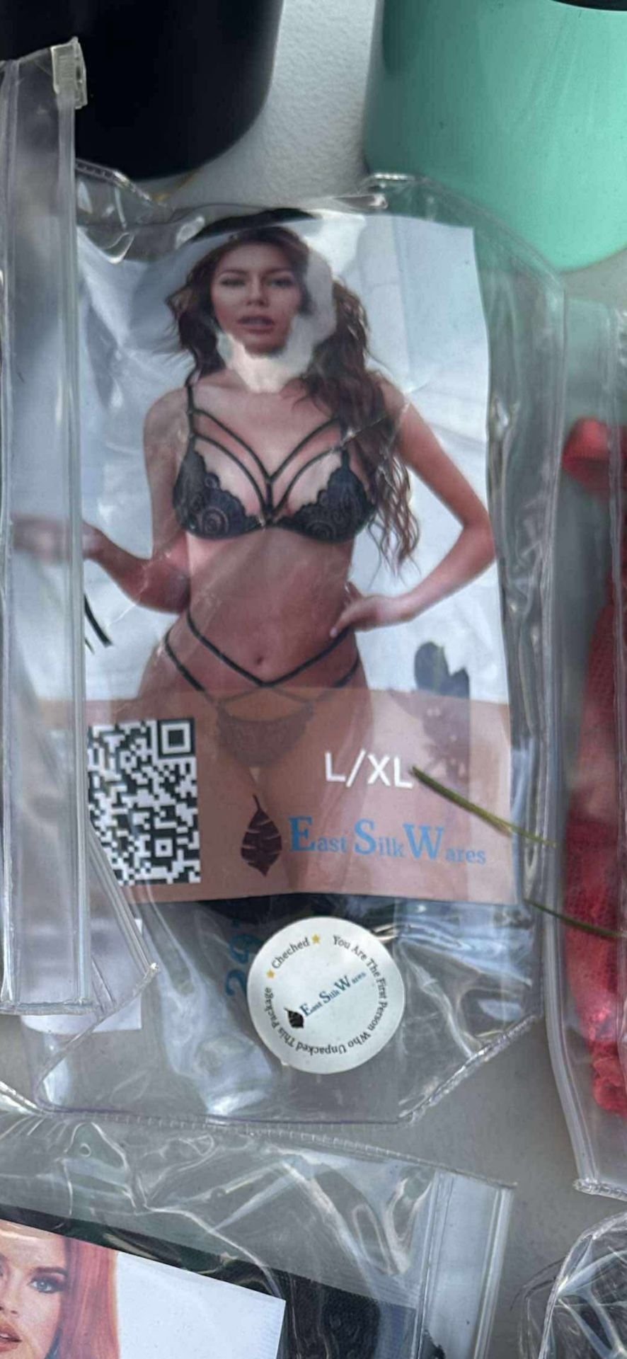 LINGERIE $10 Sets - Comes As Shown - Some With Strings Or Underwear Or As Shows Cover Page - L/XL Or S/M Size