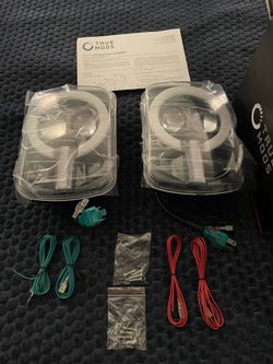 NEW TRUE MODS 5x7 7x6 Inch H6054 Black LED Headlights H4 Sealed Beam DRL Turn Signal (DOT Approved) 