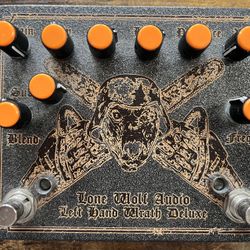 Lone wolf Audio “Left Hand Wrath Deluxe” Guitar Pedal