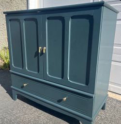 Blue green cabinet LOMMARP IKEA