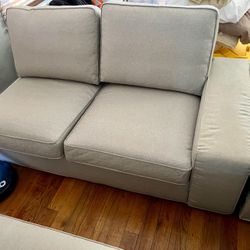 Sectional Couch Sofa Ikea Kivik Removable Covers Washable Chaise Lounge Chair Great Condition