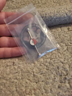Pokeman industrial jewelry 