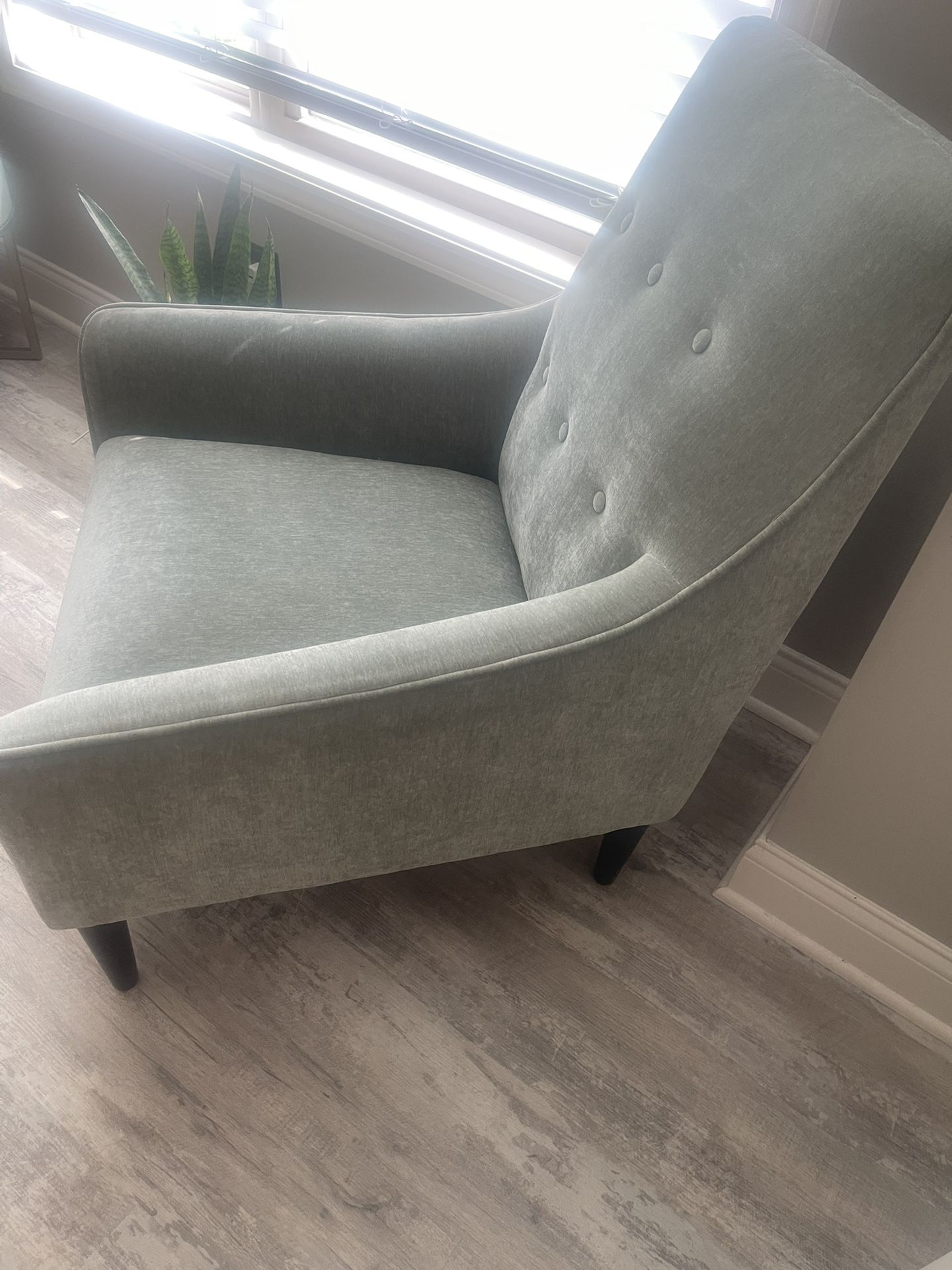 Chair, stool and Pictures