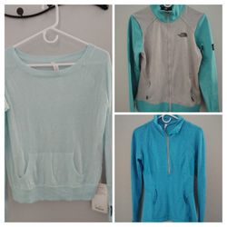 Women's LULULEMON & THE NORTH FACE. Size 6/8 & Medium