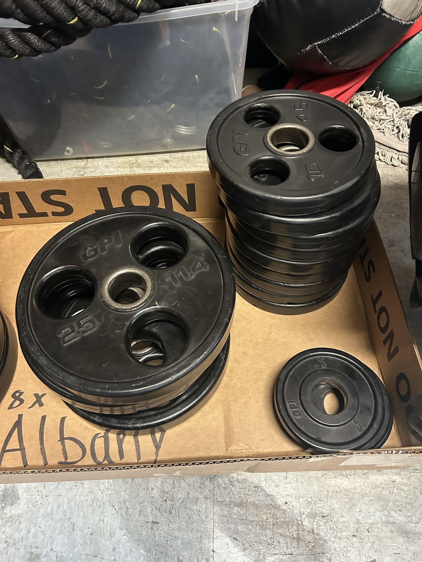 25lb Olympic Plates