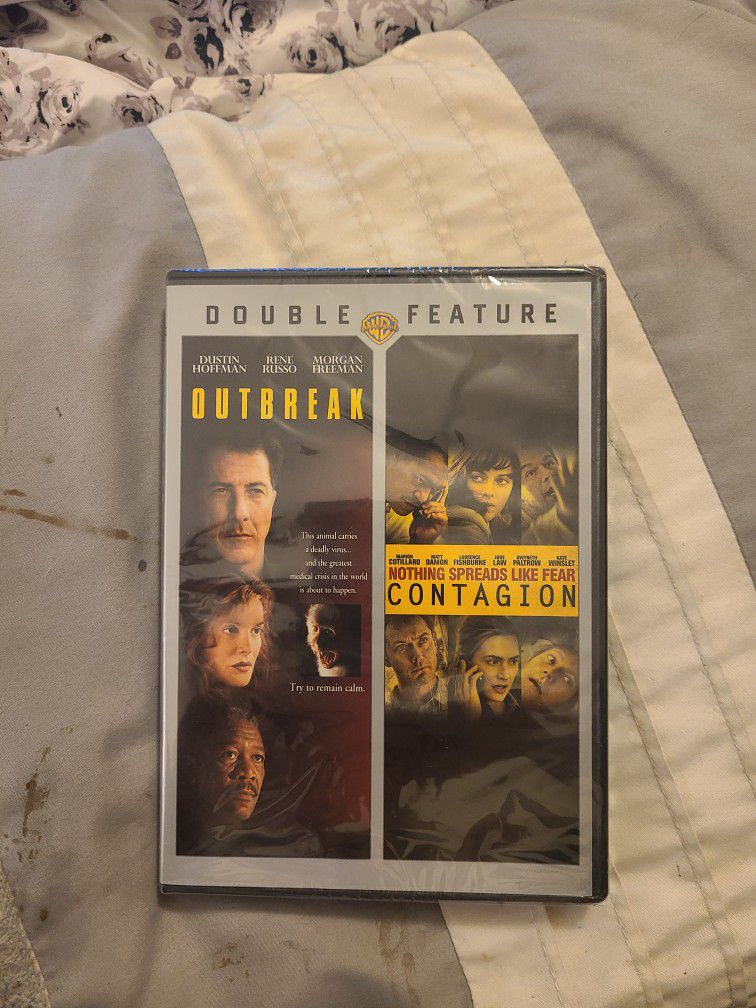 New. DVDs. Outbreak & Contagion. 
