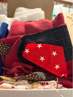 Free Box Fabric Scraps