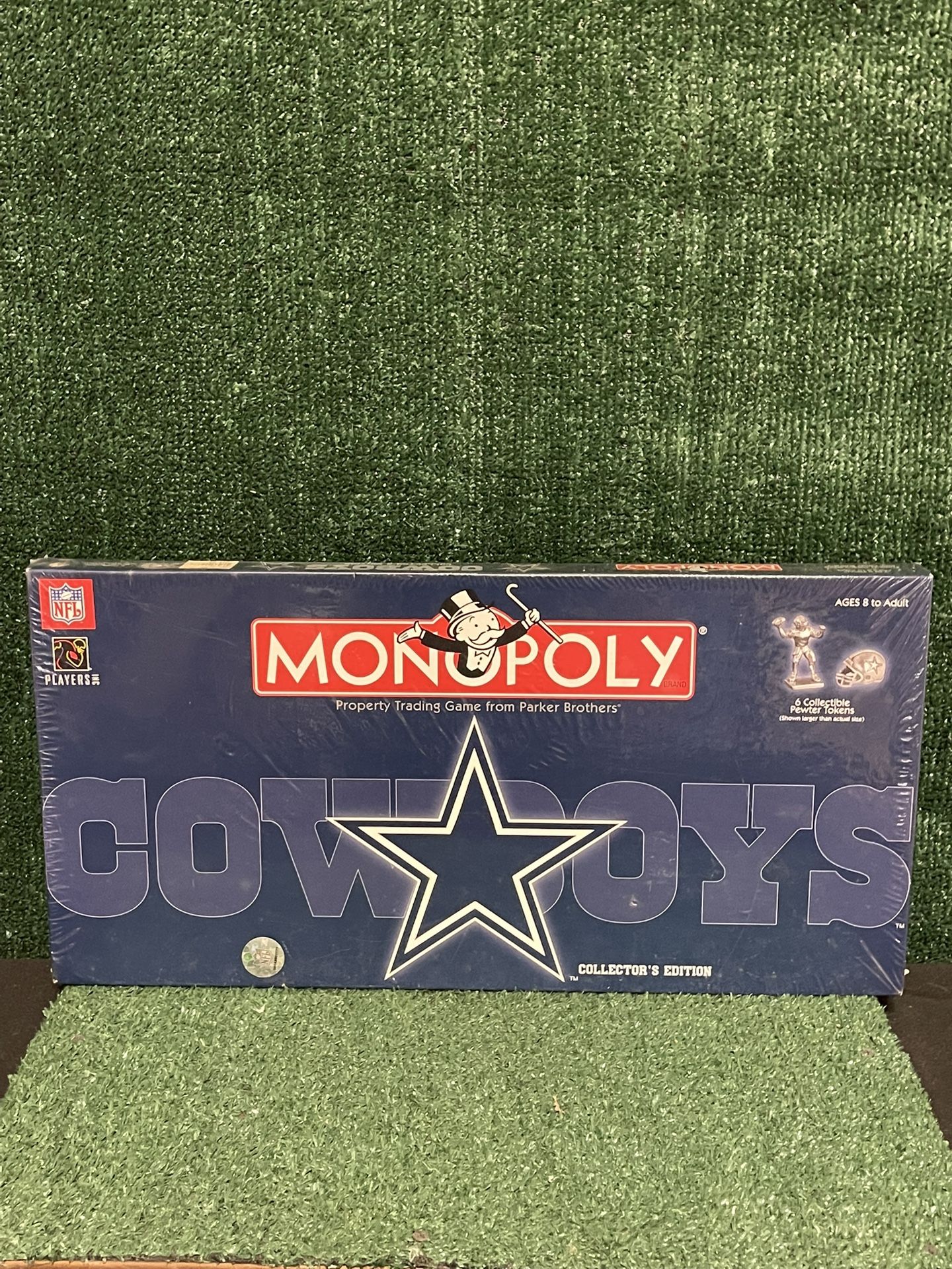 RARE! 2006 Monopoly NFL Dallas Cowboys Collectors Edition Board Game New Sealed.