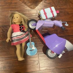 American Girl Doll With Accesories
