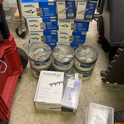 Azek Decking Fasteners and joist tape