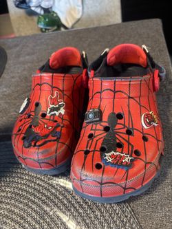 I have two different Spider-Man crocs