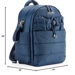 Itzy Ritzy Blue Diaper Bag