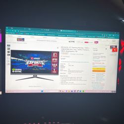 MSI Gaming Monitor | 144hz | 1ms 