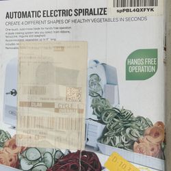 Electric Vegetable And Fruit spiralizer