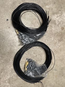 Lot of 100 Vintage Commercial Irrigation Hydraulic / Pneumatic Control Capillary Lines - 4ft NOS