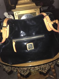 Patent Leather Purse Dooney Burke