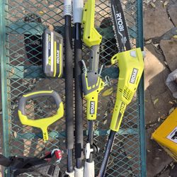 RYOBI 40V 10 in. Cordless Battery Pole Saw with 2.0 Ah Battery and Charger