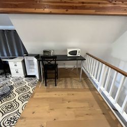 Adjustable Black IKEA Table 