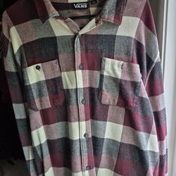 Vans XXL long sleeve button up