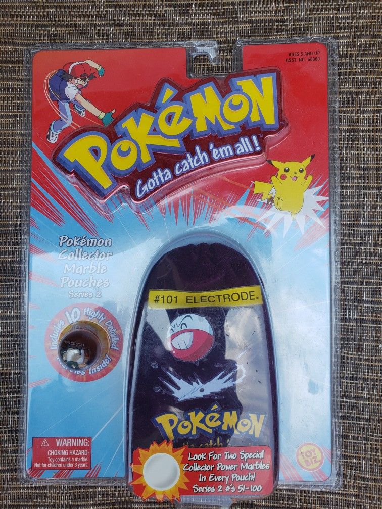 Pokemon Collector Marble Pouches