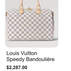 AUTHENTIC LOUIS VUITTON SPEEDY Size 35