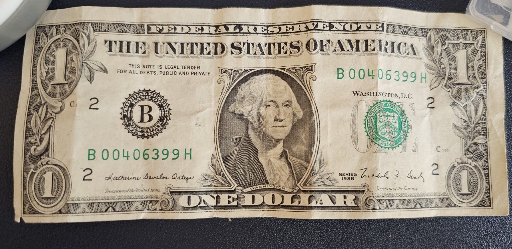 1988 One Dollar Error