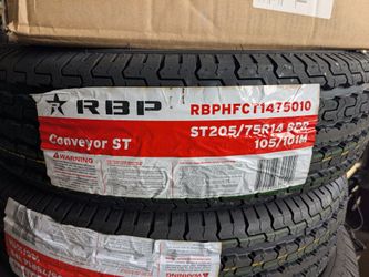 205/75/14 RBP Conveyor ST - Service Trailer ONLY