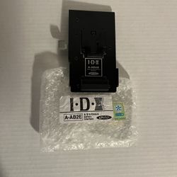 IDX System A-AB2E A/B Endura Battery Adapter Plate Anton Bauer Gold to V Mount
