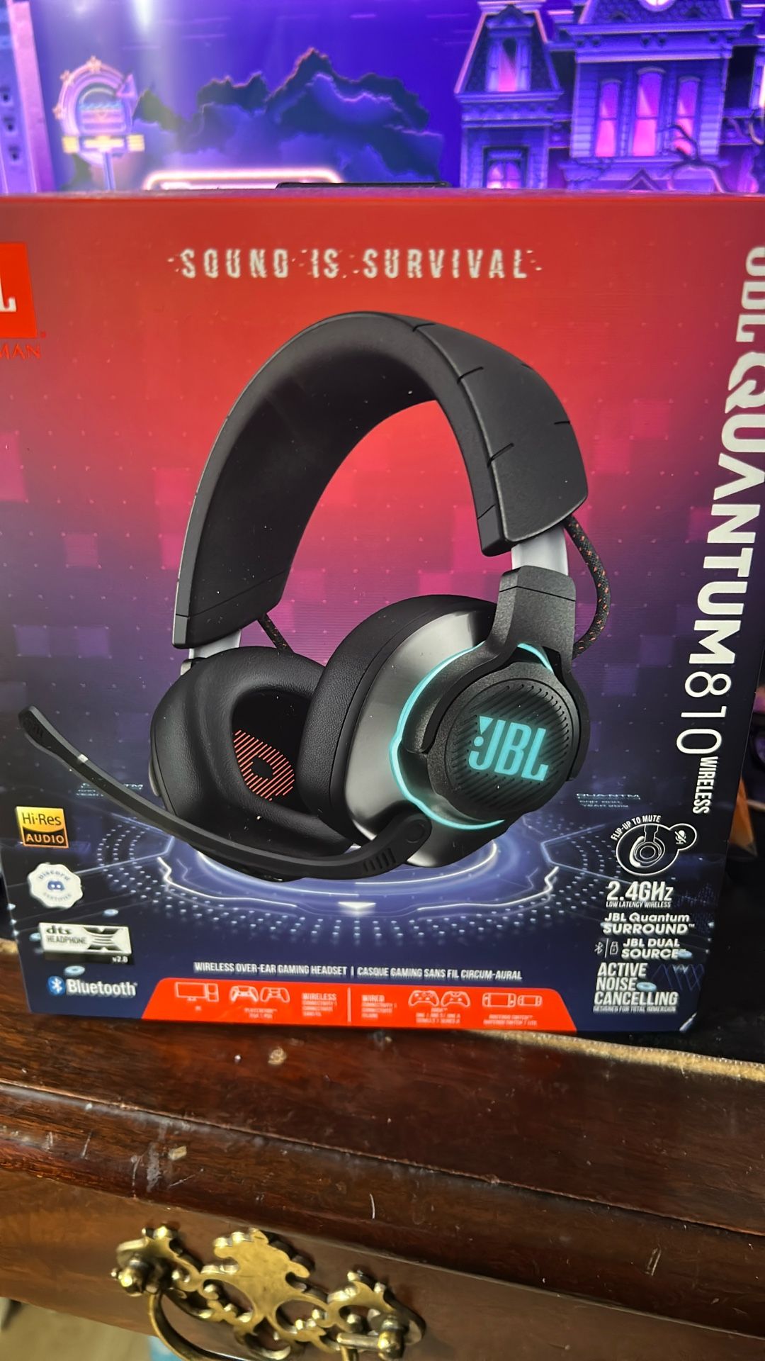 JBO Quantum 810 Wireless Headphones