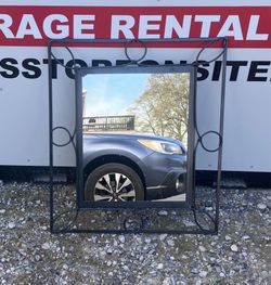 Metal Framed Mirror