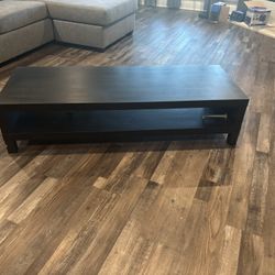 Black TV Stand