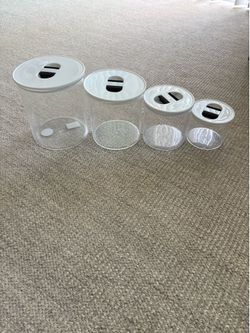 Oggi Acrylic Food Storage Containers , 4 pcs