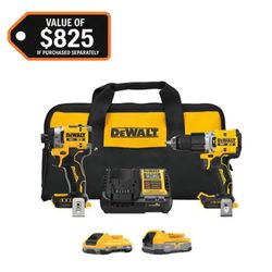 DEWALT
20V XR Lithium-Ion Cordless 2-Tool Combo Kit with 4.0 Ah and 1.7 Ah Batteries and Charger