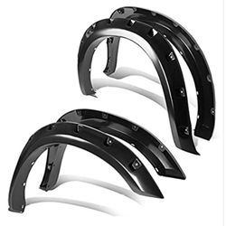 LA Zona Auto Parts 2009 to 2017 Dodge Ram Fender flares with rivets Polvaderas guardabarros con remache