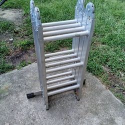 Adjustable/Flexible Aluminum Ladder 