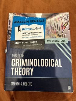 Criminological Theory 3rd Edition