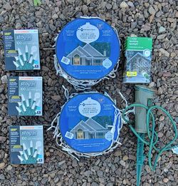 Christmas Lights And Projector 