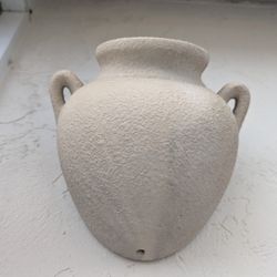 Cast Stone Wall Vase/ Planter 