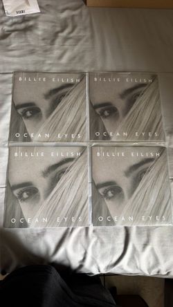 Billie Eilish Ocean Eyes 7" Etched Single - Vinyl (Turquoise) Vinyl Record - NEW