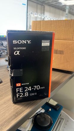 Sony FE 24-70mm F2.8 GM II Lens Box